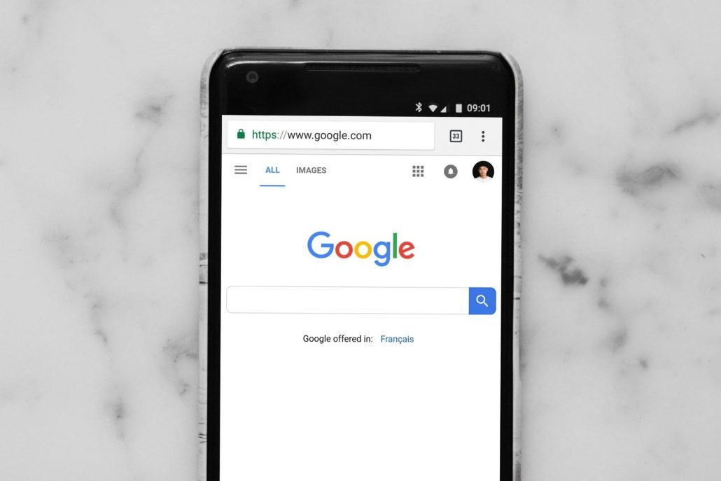 celular con buscador de google